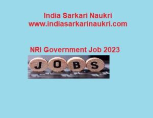 Securing NRI government job in India